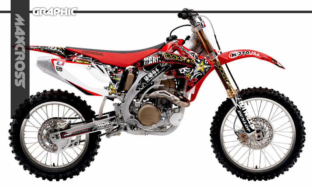 HONDA CRF-R CRF-X 2004-2019 ROCKSTAR HART STYLE